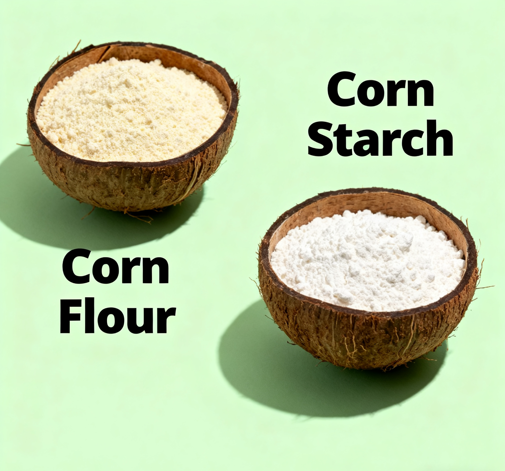 Corn Flour vs. Corn Starch