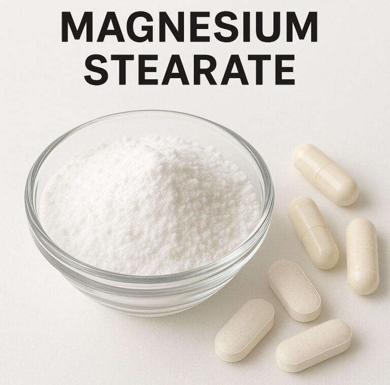 Magnesium Stearate in Supplements