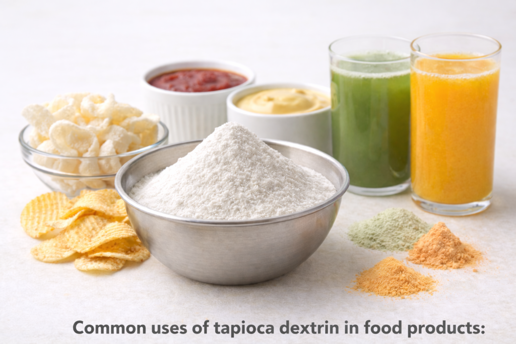 tapioca dextrin in food products