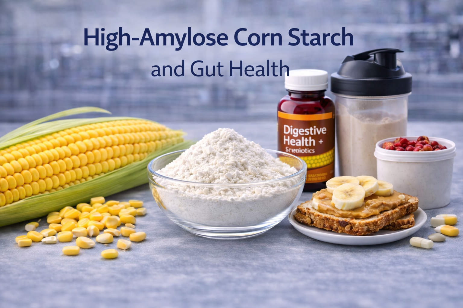 High-Amylose Corn Starch and Gut Health