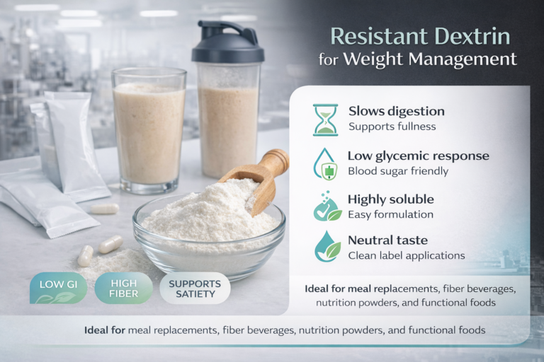 Resistant Dextrin for Weight Management
