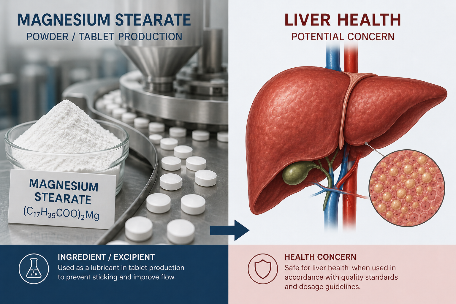 Is Magnesium Stearate Harmful to the Liver? Facts Explained